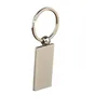 Promotion item cheap square or rectangle any shape key chain with custom logo