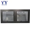 Easy operate awning window with tempered glass