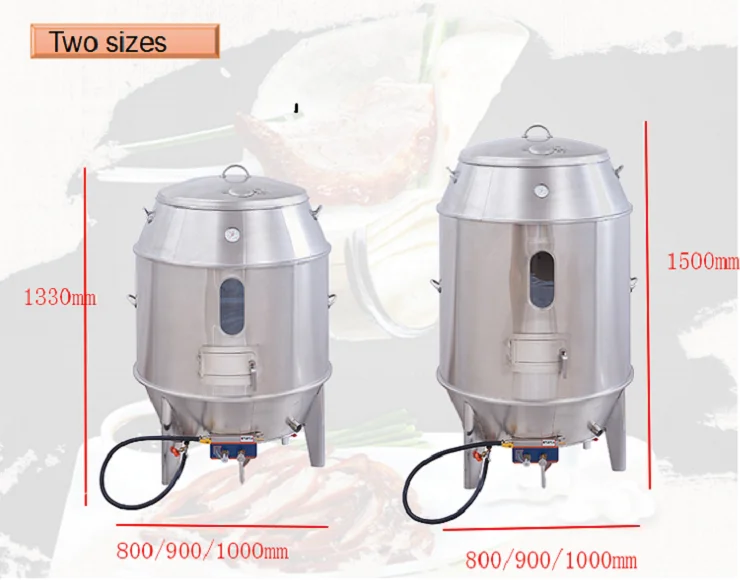 The Best Cantonese Roast Chicken Oven/ Professional Lava Rock Fired Gas