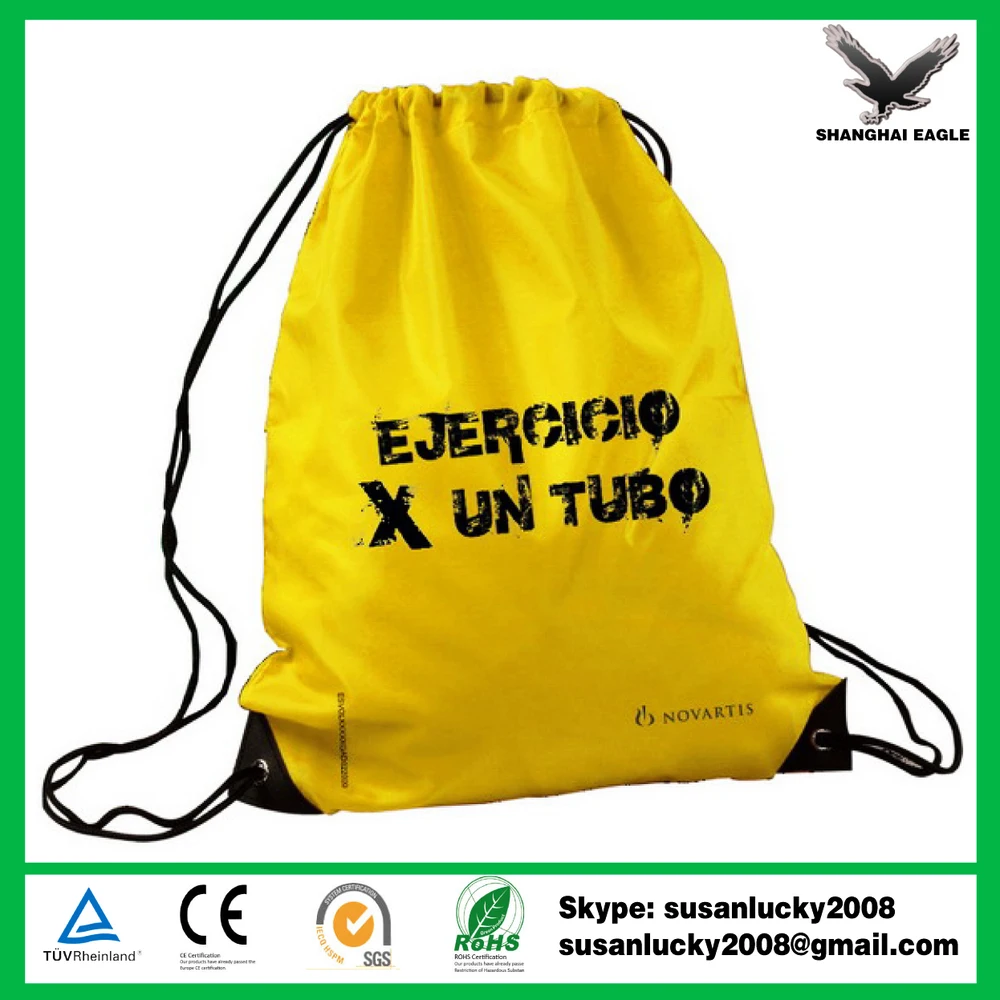 Wholesale Custom Drawstring Gym Bag - Buy Drawstring Gym Bag,Custom