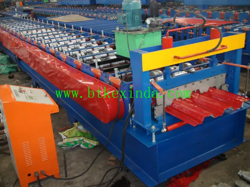 KXD 720 cold form steel floor deck forming machines with CE ISO