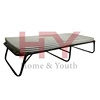 2" Foam Folding Guest Bed with Folding No Assembly Ultra Compact Spring Supported Bed frame Cot Bed