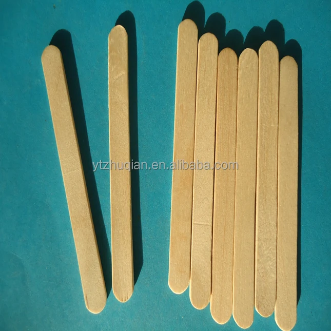 50 Pcs Craft Sticks Ice Cream Sticks Natural Wood Popsicle Craft Sticks 3.7  inch Length Treat Sticks Ice Pop Sticks for DIY Crafts