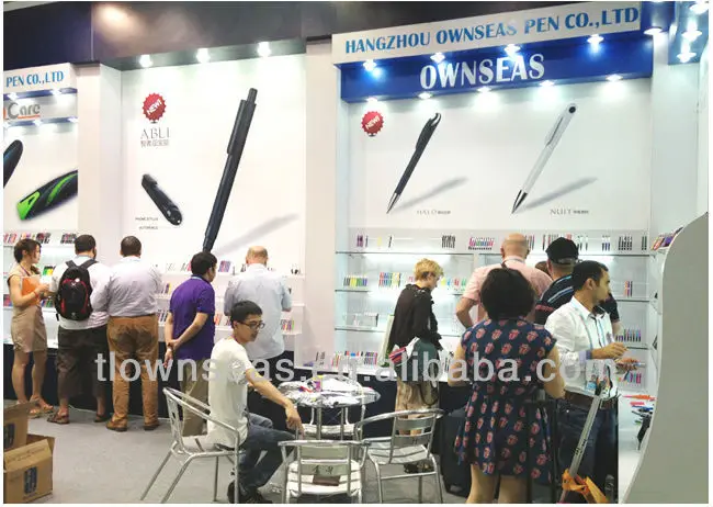 ownseas pens in canton fair,show stylo, custom pens, cheap pens and fenshui pens