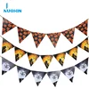 NX triangle custom pe material commercial halloween customs party decorations string flag