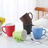 Home tableware drinkware cup black ceramic beer cup custom logo