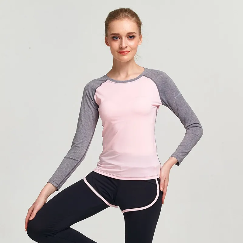 nike women's yoga long sleeve shirt