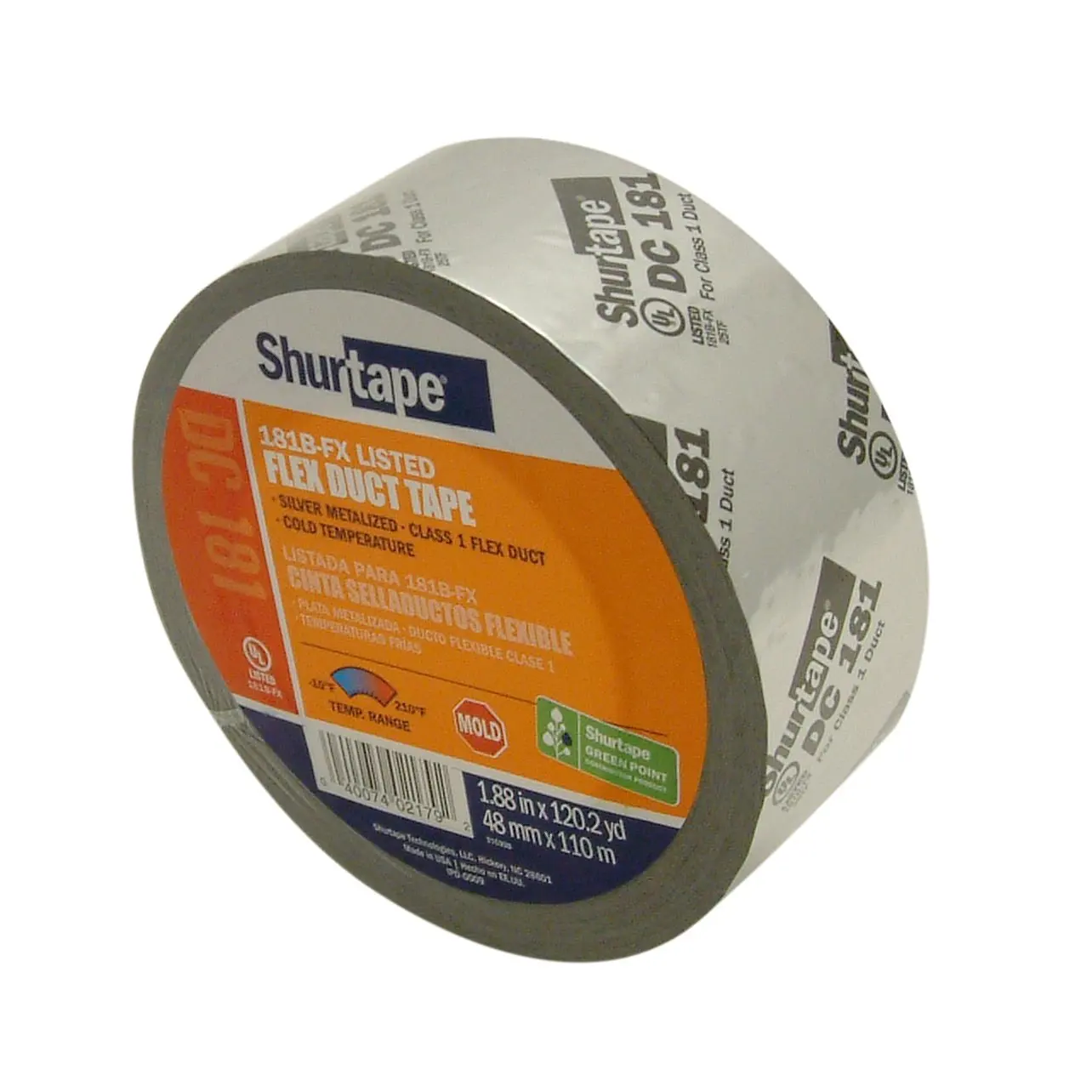 4 Rolls 3M Venture UL 181B-FX Black Cloth Duct Tape 1515 2”x60yds HVAC Set Bulk