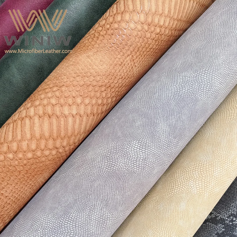 PU Faux Leather Fabric for Bags Making