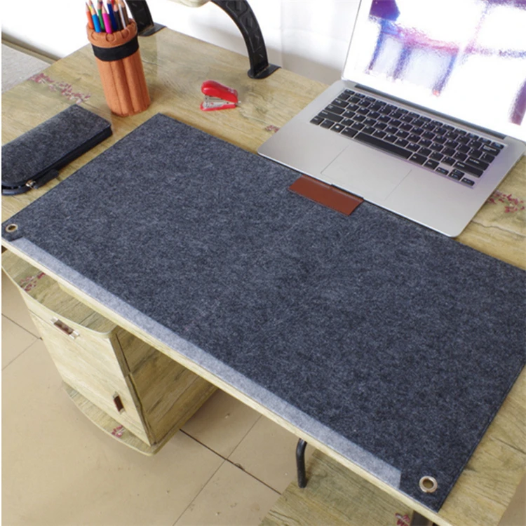 Felt Long Padded Mouse Pad Game Computer Desk Mat Desktop Keyboard