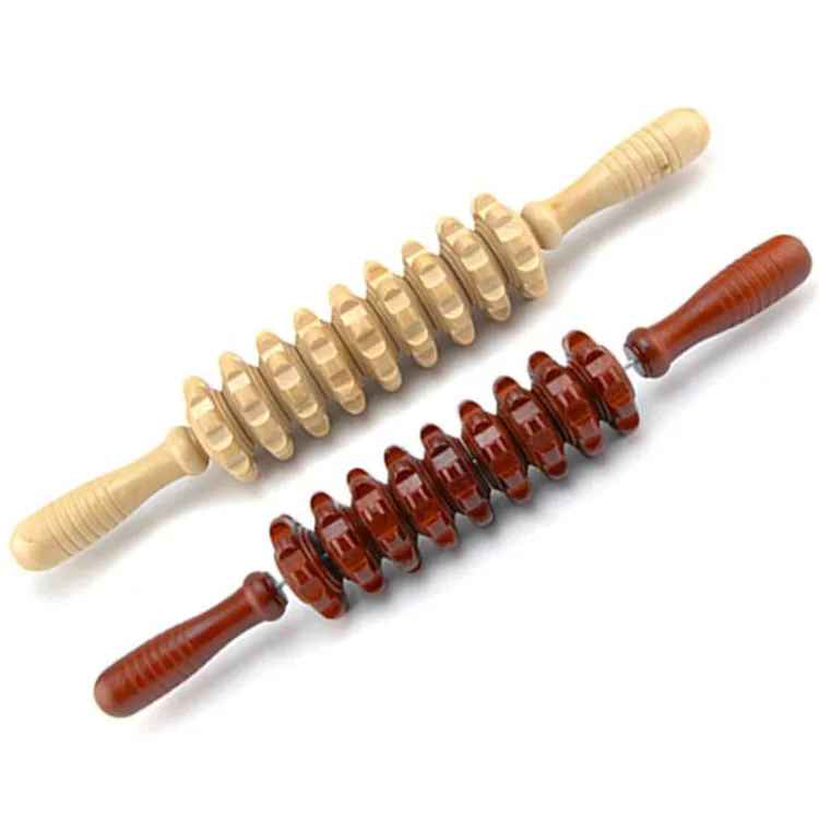 Qs Brand Safety Wooden Rolling Foot Massager Stick Buy Foot Massager