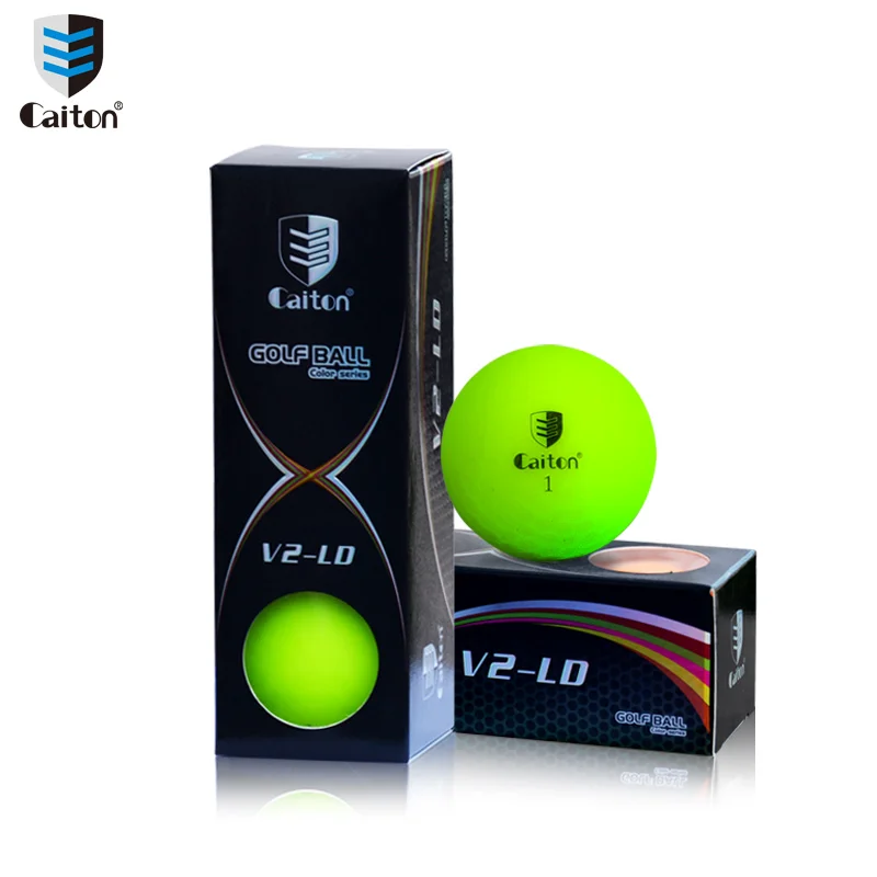 Newest Usga Standard Golf Ball Caiton 2 Piece Matte Golf Ball With