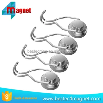 30lb Swivel Swing Powerful Magnetic Hooks Strong Heavy Duty Neodymium Magnet Hooks Buy Flat Magnetic Hook Powerful Magnetic Hooks Neodymium Magnet