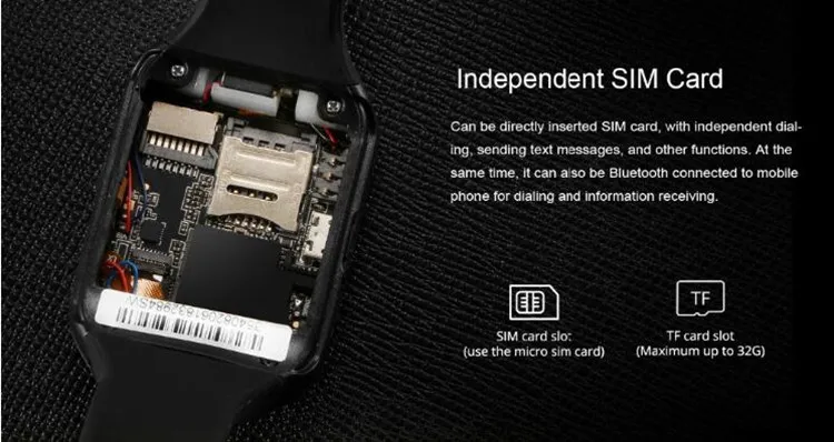 q18 smartwatch sim card setup