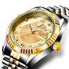 TEVISE 629 003 Men High Quality Automatic Mechanical Luxury Brand Business Stainless Steel Band Watches Men Wrist Digital Clock