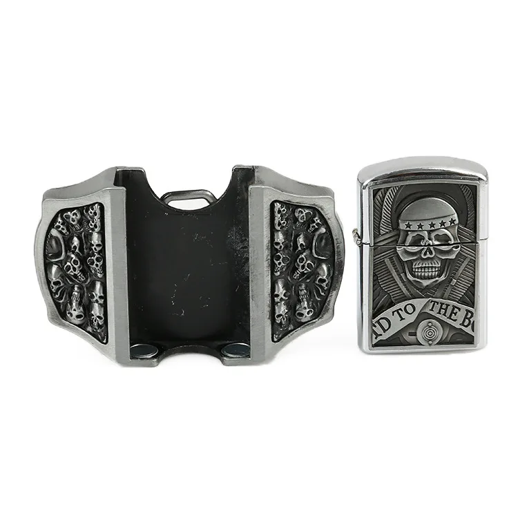 40mm Skull Lighter Western Belt Buckle Buy Belt Buckle Manufacturers