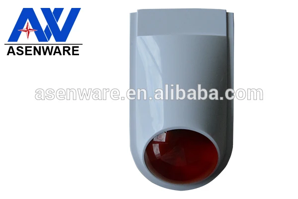 NEW Outdoor Alarm Siren Strobe Sounder with Backup Battery