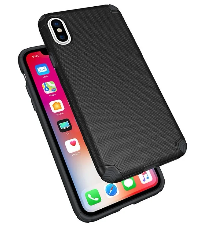 Shockproof Protective Cell Luxury Phone Case,Armor Tpu Pc Hard Case