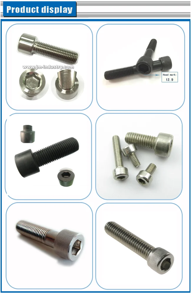 Din912 Grade 12.9 Socket Head Cap Screw Buy Din 912 12.9 Stainless