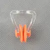Adults and kids Multi color liquid silicone comfort nose clip for swimming beginner