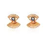 Manufacturers direct sell fashion women hot style eyelash split ear nail earrings