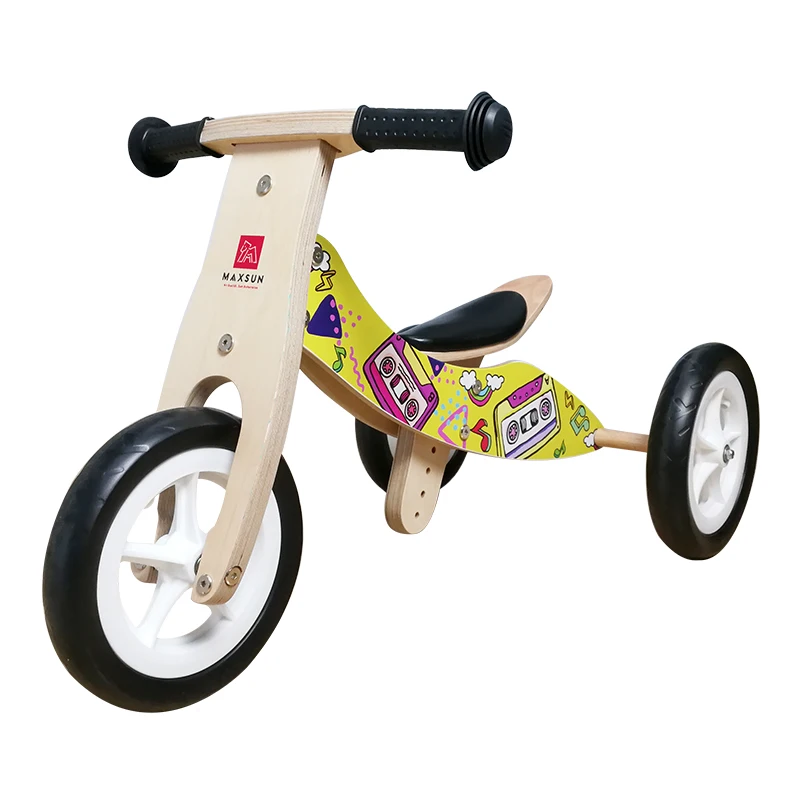 Wooden balance bike 2 in 1 Clearance