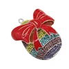 Multicolor Rhinestone Easter 3D Egg Charms Pendant Necklace