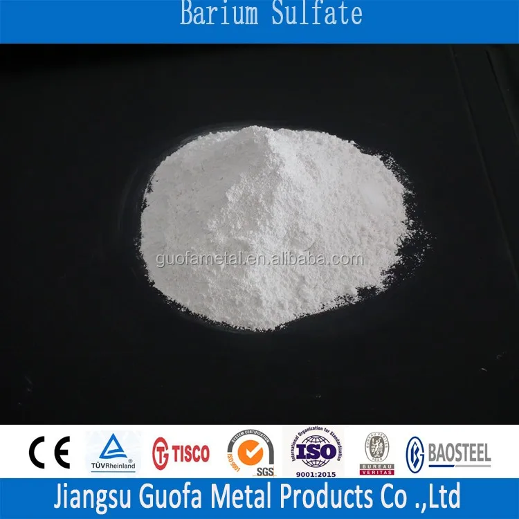 barium sulfate precipitate color
