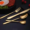Hot sale Chinese factory PVD titanium gold plated cutlery