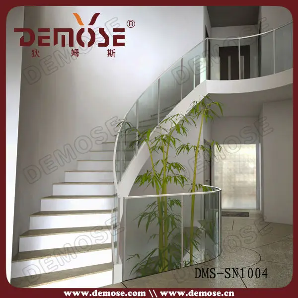 Interior barandales para escaleras interiores con moderno diseño ...