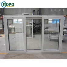 AWA PVC Casa Janelas de Vidros Duplos E Portas de Impacto do Furac&atilde;o