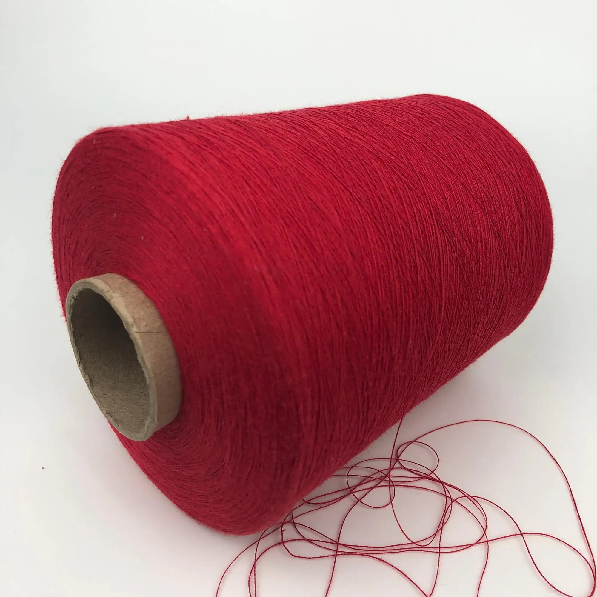 OEM color ring spun 40s combed 100% cotton yarn for sewing