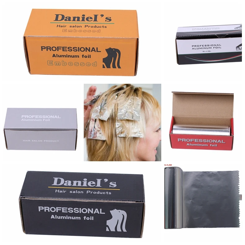 Hair Salon Printed Colorful Aluminium Foil Buy Hair Salon Aluminium