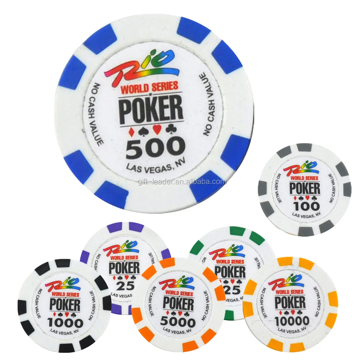 Vip Souvenir Gift 40 Mm Standard 10 Face Value 14 Gs Clay 3 Tones