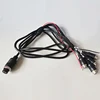 Waterproof Female GX16 Aviation Car Camera Connection Cable