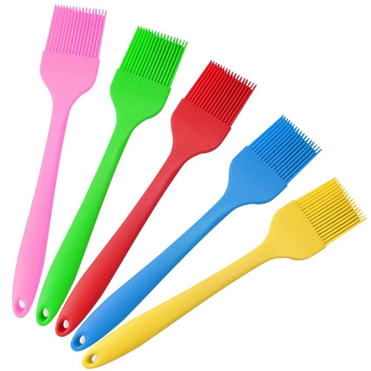 Wholesale Pastry Bbq Grill Brush Food Grade Silicone Basting Brush For
