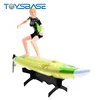 Brinquedos - New 2.4G Remote Control Toy Surfer Boat High Speed Sailing Boat Model RC Surfer