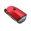 120DB Bell Cycling Flashlight Mount Safety USB Charging Handlebar Light Bicycle Front lamp T6 LED Bike Horn Headlight