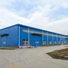 Metal Structural Framework Prefabricated Light Steel Structure Storage Building