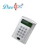 Brief and good quality White data time and door bell function support Numeric LCD display access control keypad reader