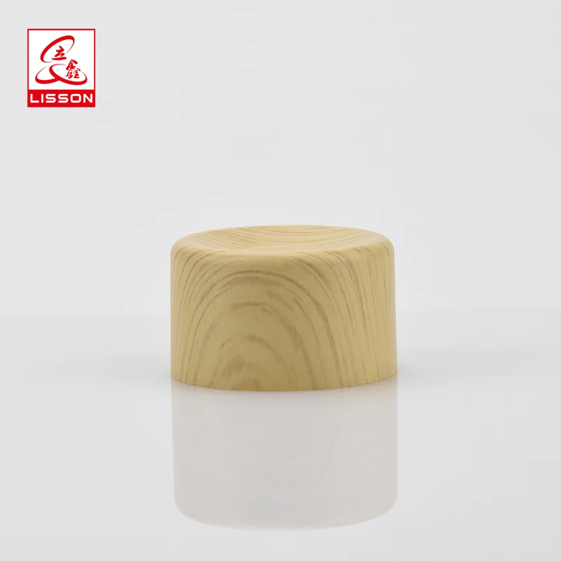 Eco-friendly Wood Cosmetic Wholesale Pe Tube Packaging With Wood Screw Cap