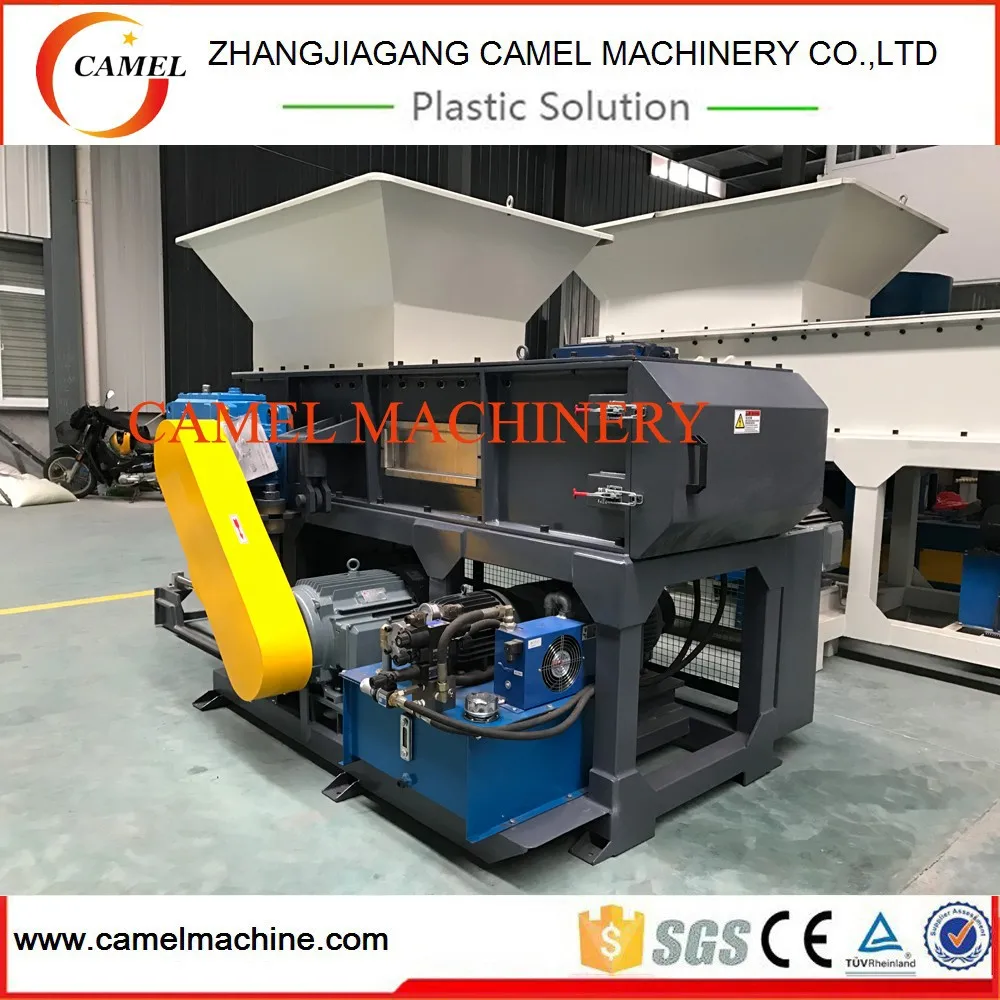 plastic solid waste crusher machine