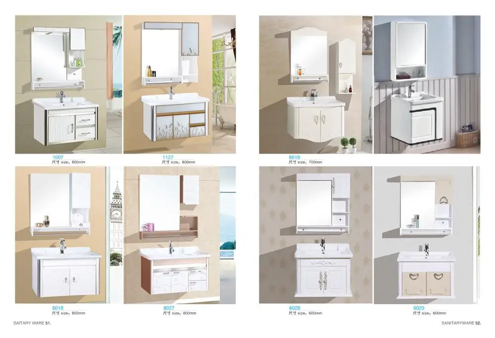 Pvc For Bathroom With Basin Hs8011 Buy Pvc