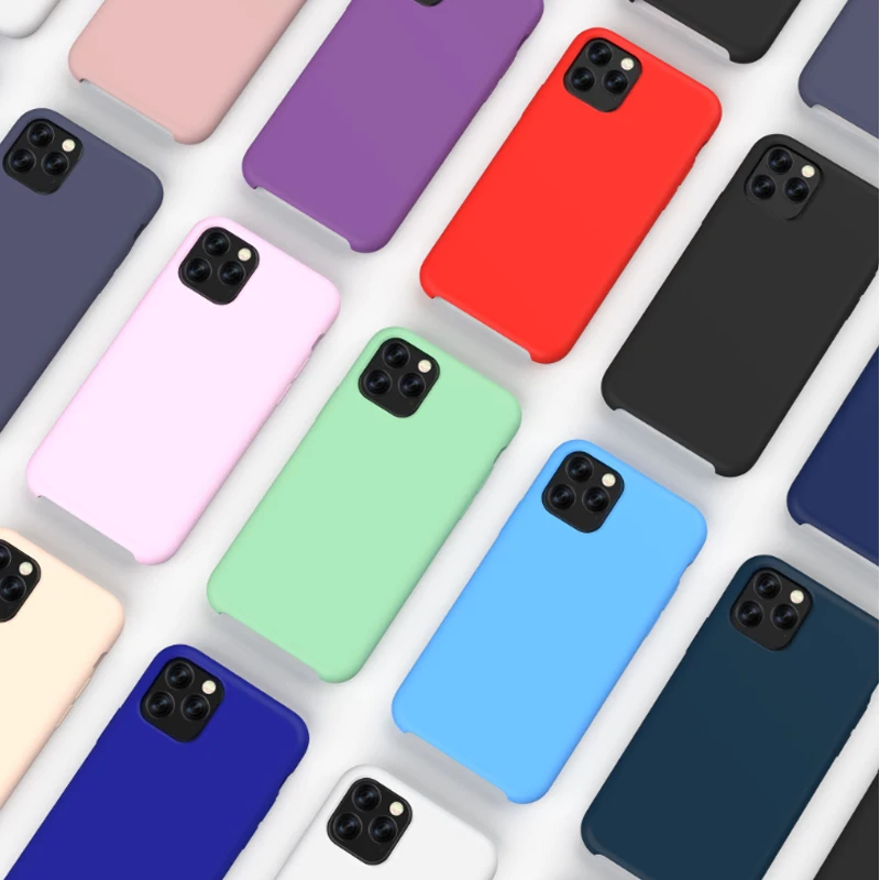 2019 New Arrivals For iphone XI Liquid Silicone Cell Phone Case Vendor, Smart Phone Silicone Rubber Covers for iPhone 11.jpg