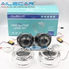 LED headlight retrofit projectors 3.0inch high and low beam with shrouds and led angel eyes