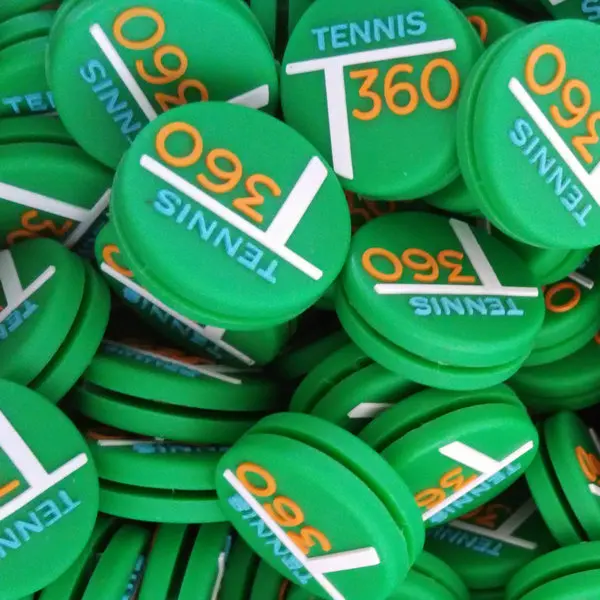 Silicone Tennis String Vibration Dampener Custom Logo 2.5cm For Tennis