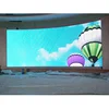 Curved Indoor/outdoor P3.91mm Small Pitch Curved Flexible Led Display Screen For Advertising