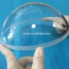 optical fused silica glass material 220mm 180mm diameter dome lens cover used for underwater photography