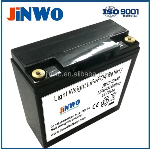 Lithium ion Battery 12V 24Ah with 3C discharge, 80A BMS Lithium iron lifepo4 battery 12V 24Ah Battery