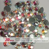 14 cutting facets Flat back ab crystal hot fix stones for belts ,shoes accessory decoration